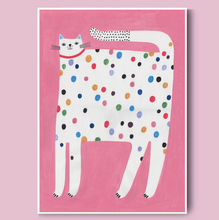 SPOTTED CAT print