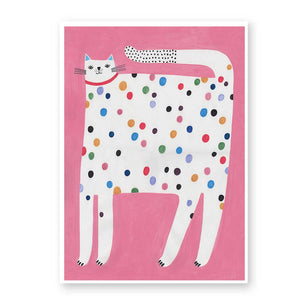SPOTTED CAT print
