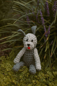 Crochet Baby Toy Sheepadoodle rattle