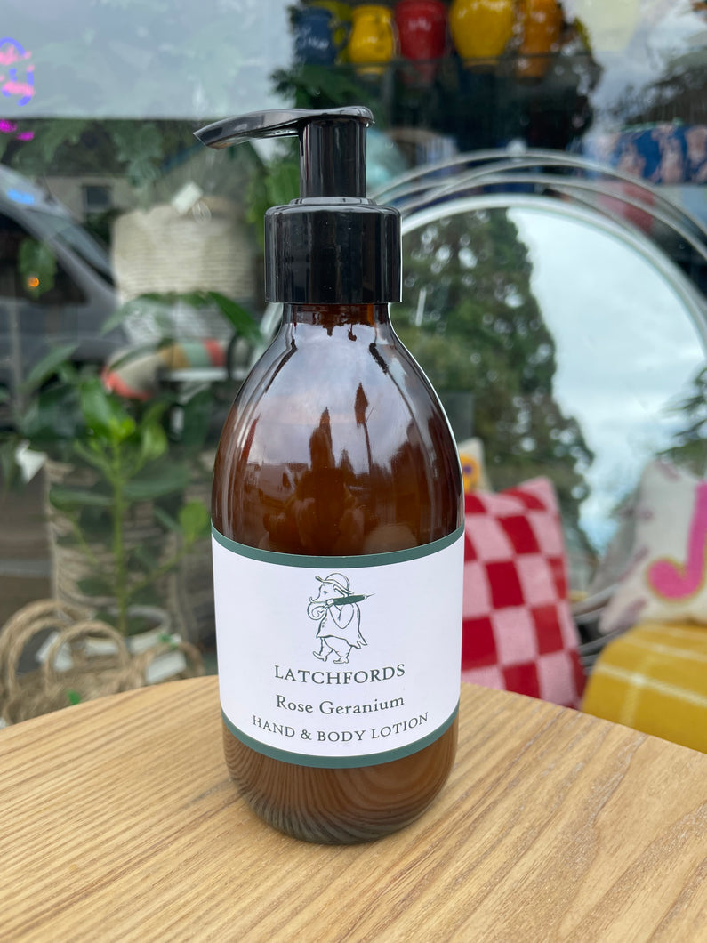 Latchfords Hand & Body Lotion - Choice of fragrance