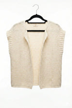 Cotton Knit Vest - Cream