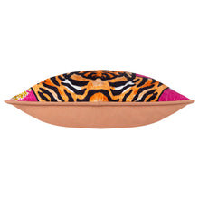 VELVET TIGER CUSHION 30 x 50cm