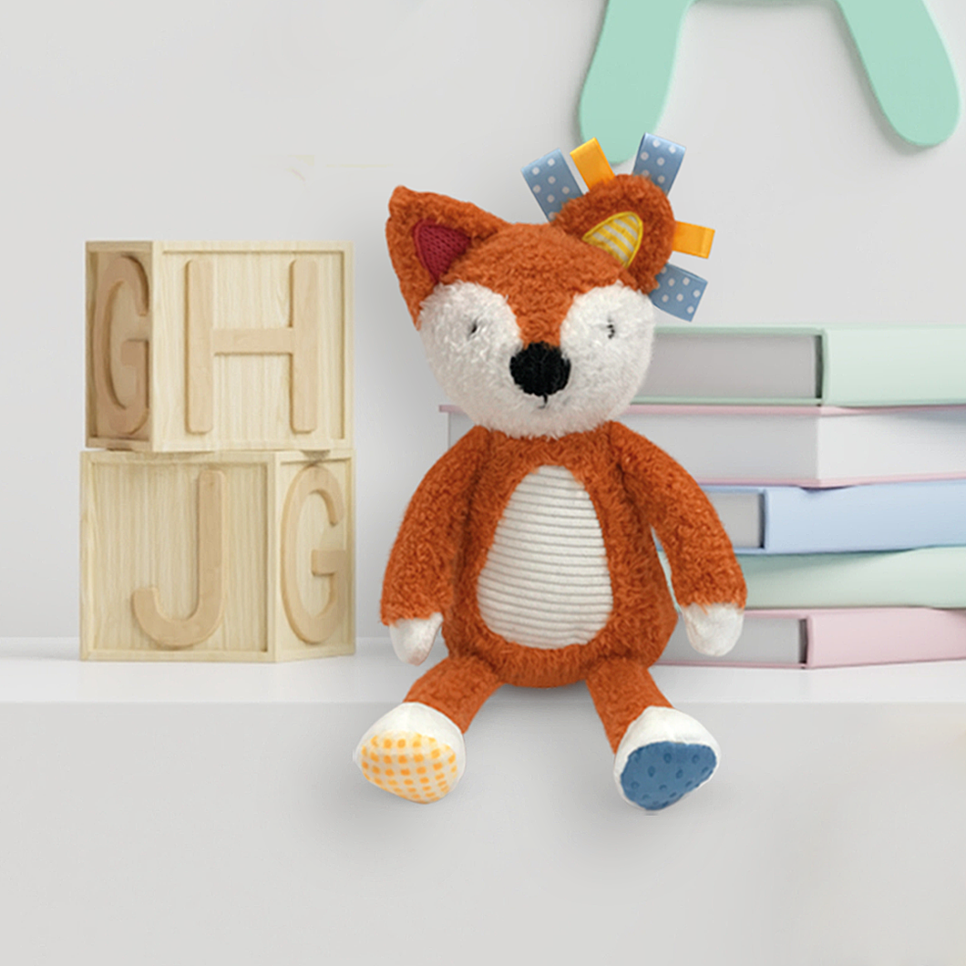 Sensory Snuggables Small Plush Fox
