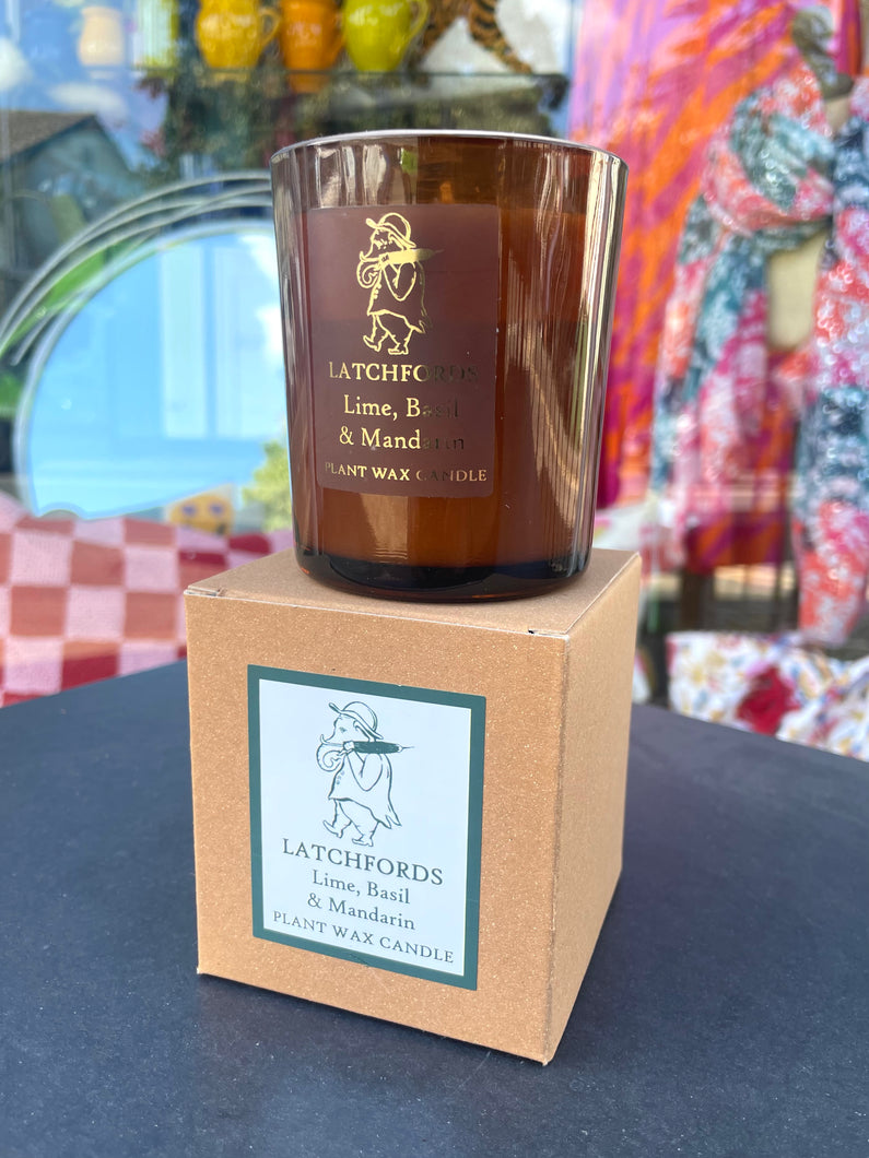 Latchfords Plant Wax Candle - Choice of fragrance