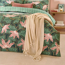 SAGE & PINK LOTUS DUVET SET