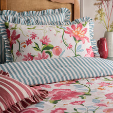 FLORAL RUFFLE DUVET SET