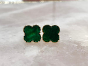 CLOVER STUD EARRINGS