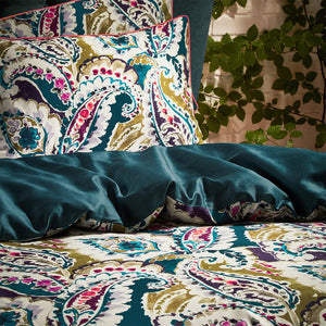 PAISLEY SATEEN DUVET SET- DOUBLE