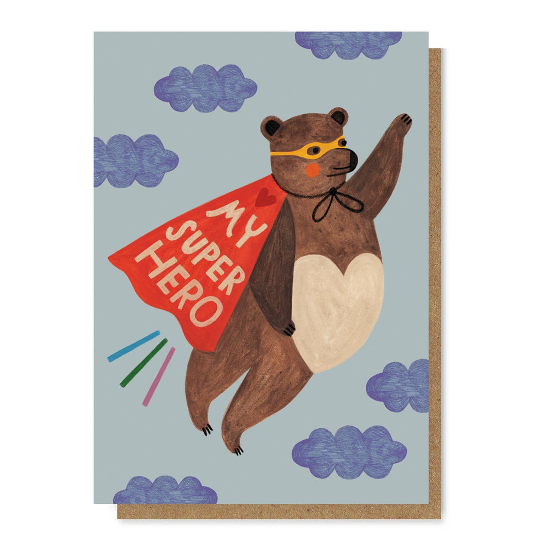 SUPERHERO card