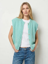 Sleeveless Alpaca Knit Vest - Mint