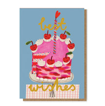PINK CAKE gold foil card